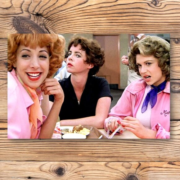 Grease The Pink Ladies Rizzo, Frenchy & Marty Refrigerator Locker Fridge Magnet‎ - Picture 1 of 2